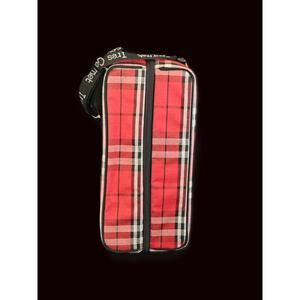 Tres Gourmet Plaid Insulated Wine/Liquor Carrier